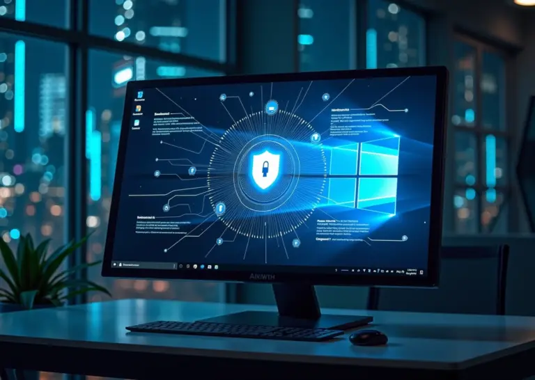 Защита файлов и системы Windows 10 и 11 от вирусов-шифровальщиков в 2025 году с элементами цифровой безопасности